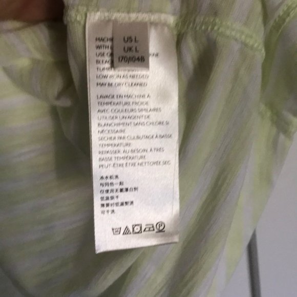 NWT ~ FREE PEOPLE HALO LOOSE STRIPED TOP sz L - Picture 10 of 12